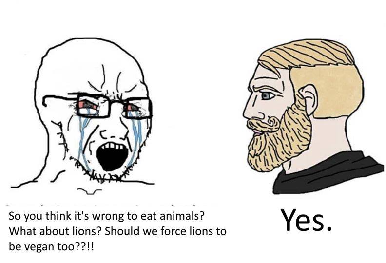Utilitarian lions?